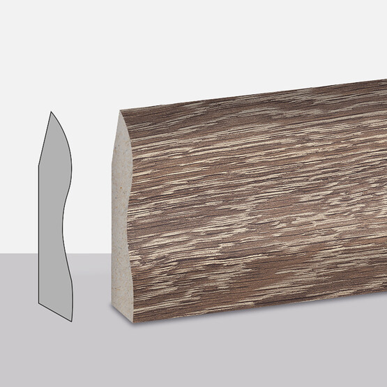 Yıldız Entegre Premium Milano Süpürgelik 6 cm