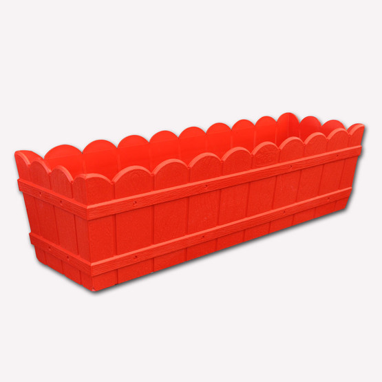 Lider Dikdörtgen Balkon Saksısı 55 cm  