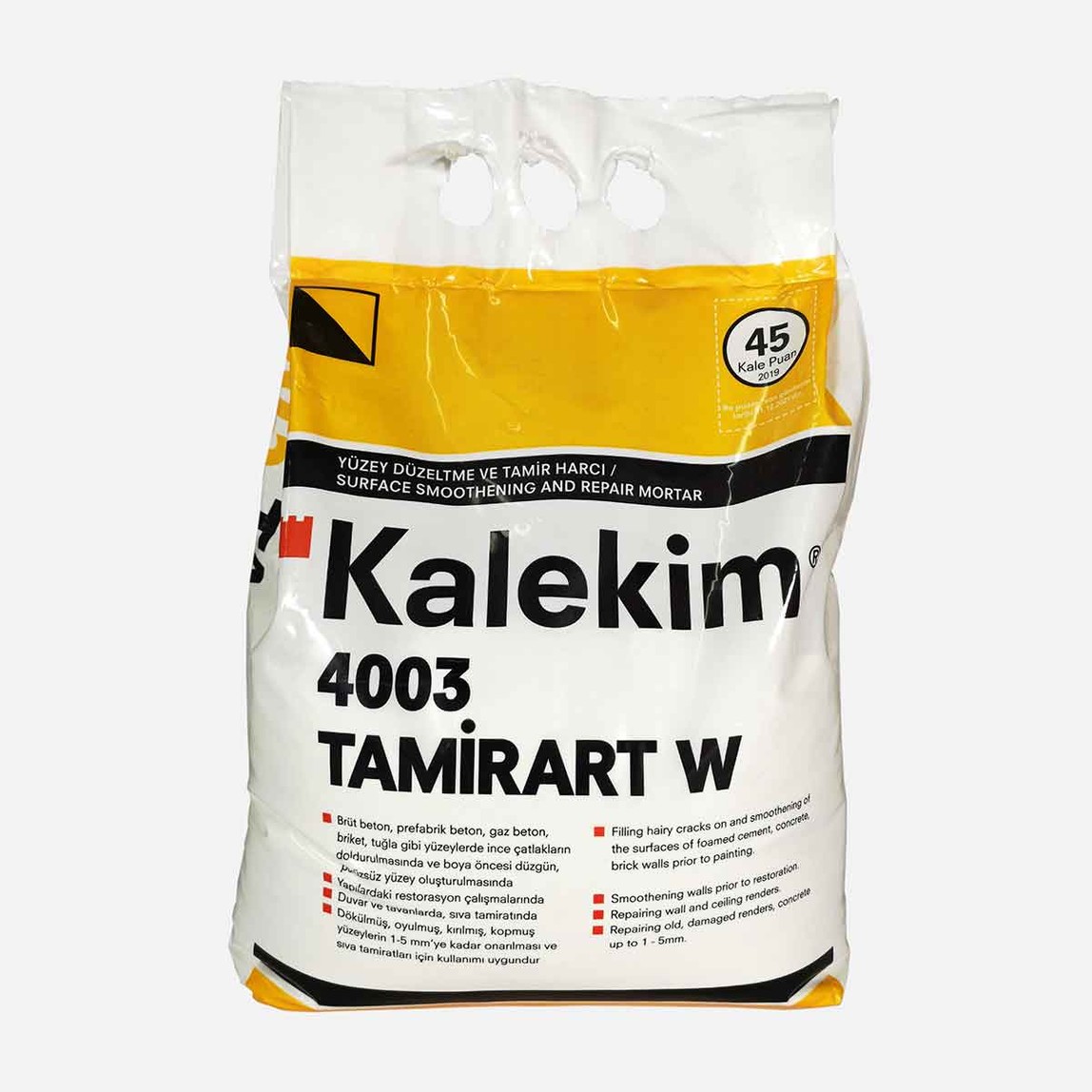    Kalekim 5 kg Tamirart W Beyaz 