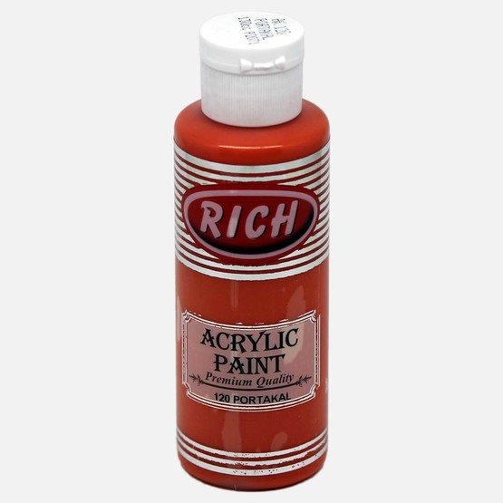 Rich Akrilik Boya Orange 130 cc 