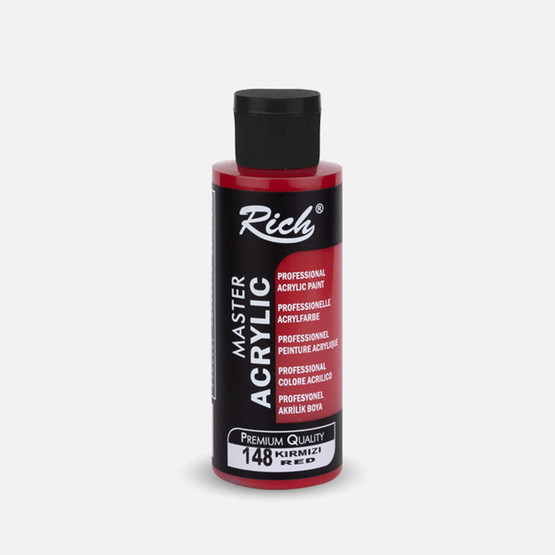 Rich Akrilik Boya Kırmızı 130 cc 