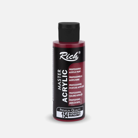 Rich Akrilik Boya Bordo 130 cc 
