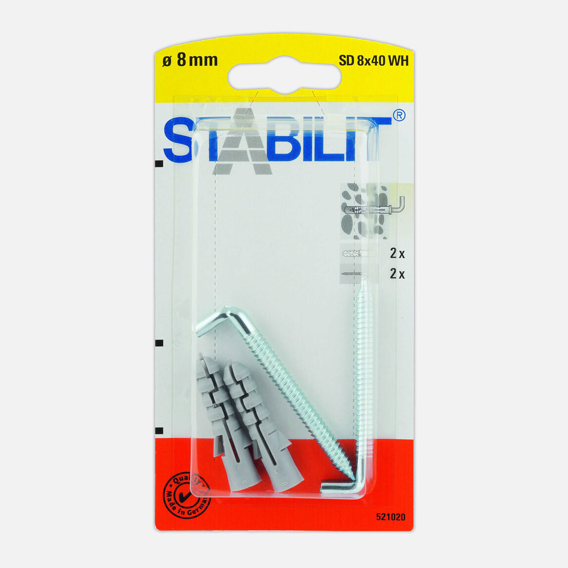    Stabilit Askı Dübel Form 2  