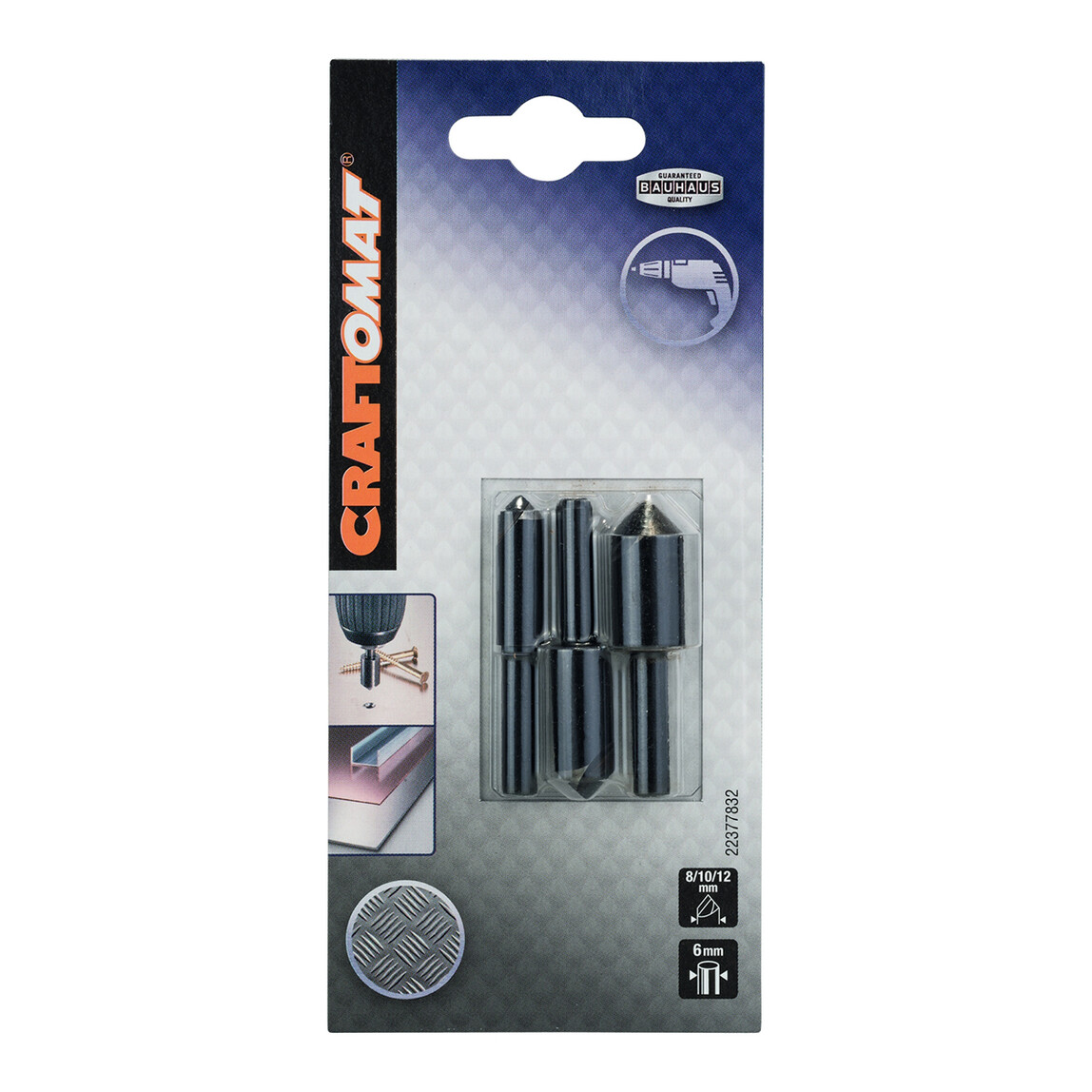    Craftomat Havşa Açma Ucu Seti 8-10-12x50  