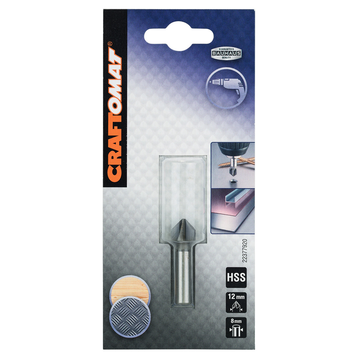    Craftomat Havşa Açma Ucu 12x40 M6  