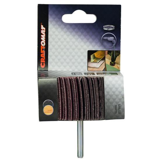 Craftomat Flap Zımpara Çapı:60 mm 120 Kum 