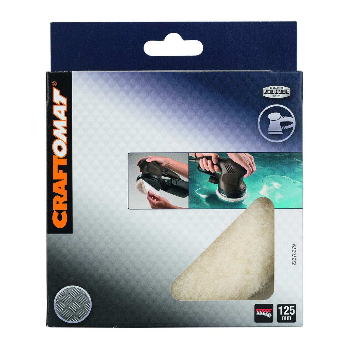    Craftomat Velcro Polisaj Kuzu Yünü 130 mm  