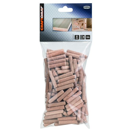 Craftomat Dübel 8x40 mm (150 adet) 