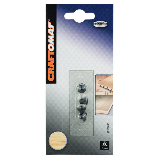 Craftomat Dübel Seti Çapı: 6 mm (4 adet) 