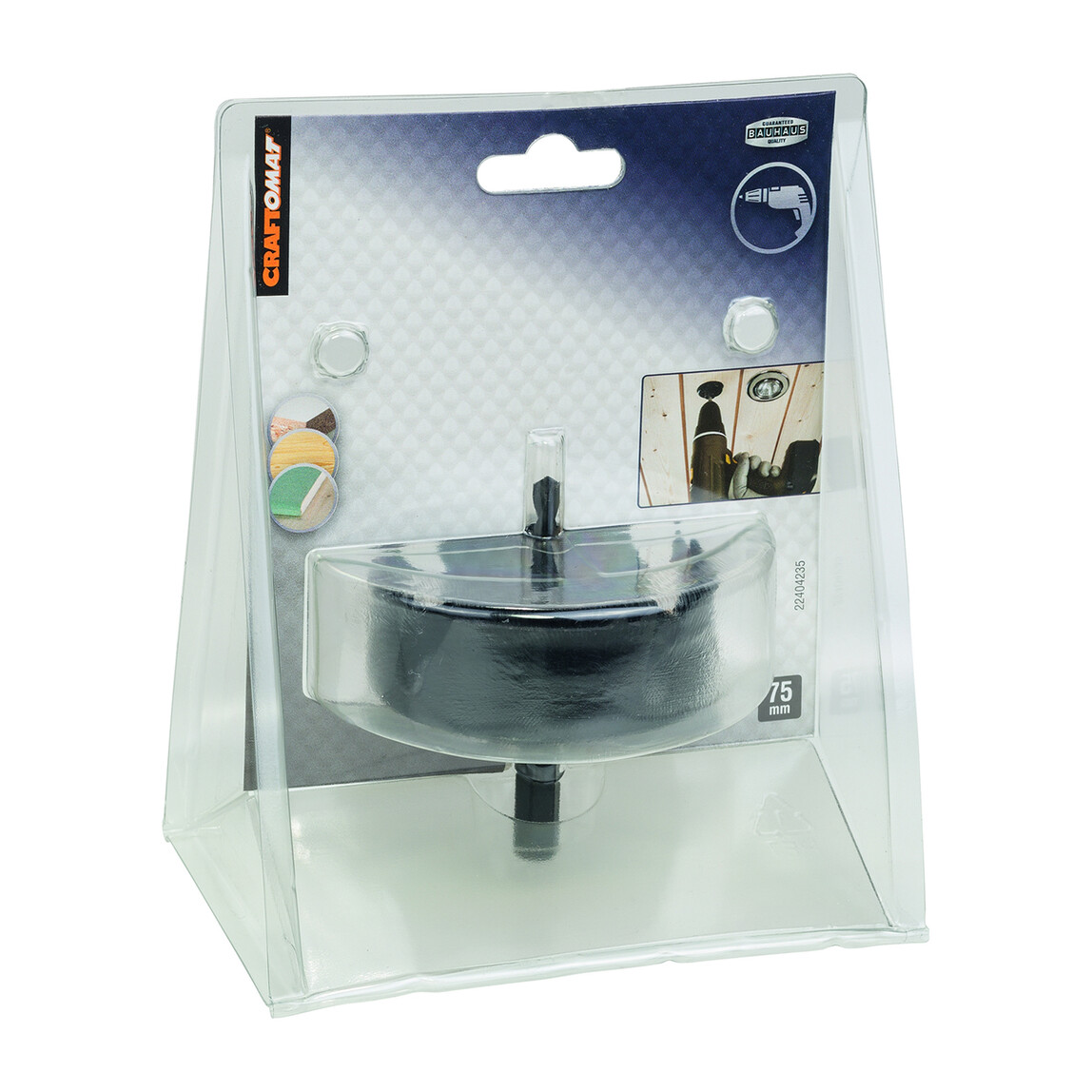    Craftomat Spot Delik Açma Testeresi 75 mm  