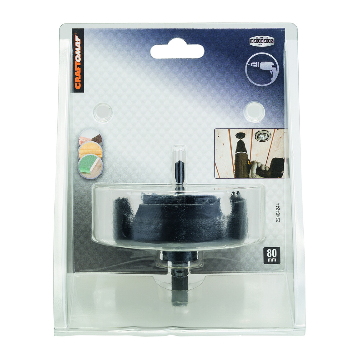    Craftomat Spot Delik Açma Testeresi 80 mm  