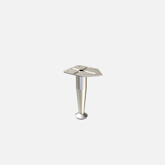 Tempo R25 Konik Baza 12 cm Mat Nikel  