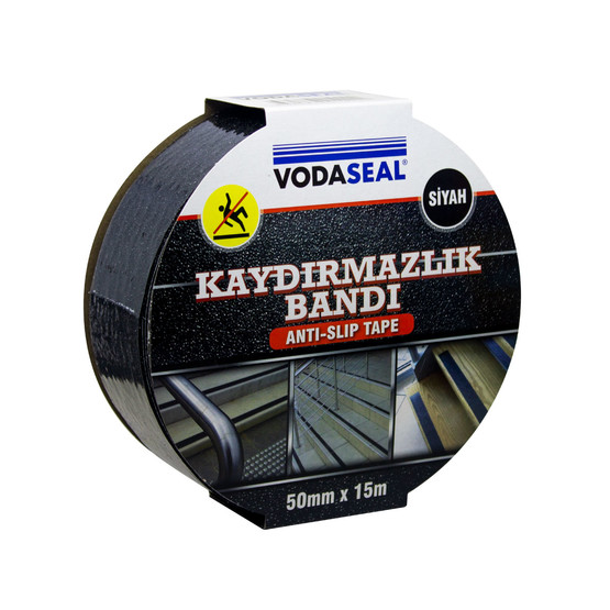 Vodaseal Kaydırmazlık Bandı Siyah 50mmX15mt