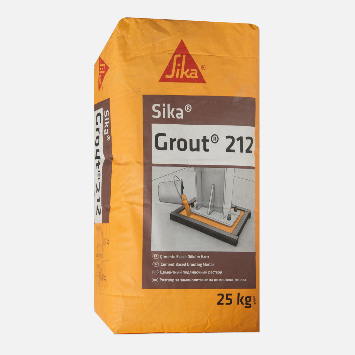    Sika Grout 212 Çimento Esaslı Döküm Harcı Gri 25 kg Torba  