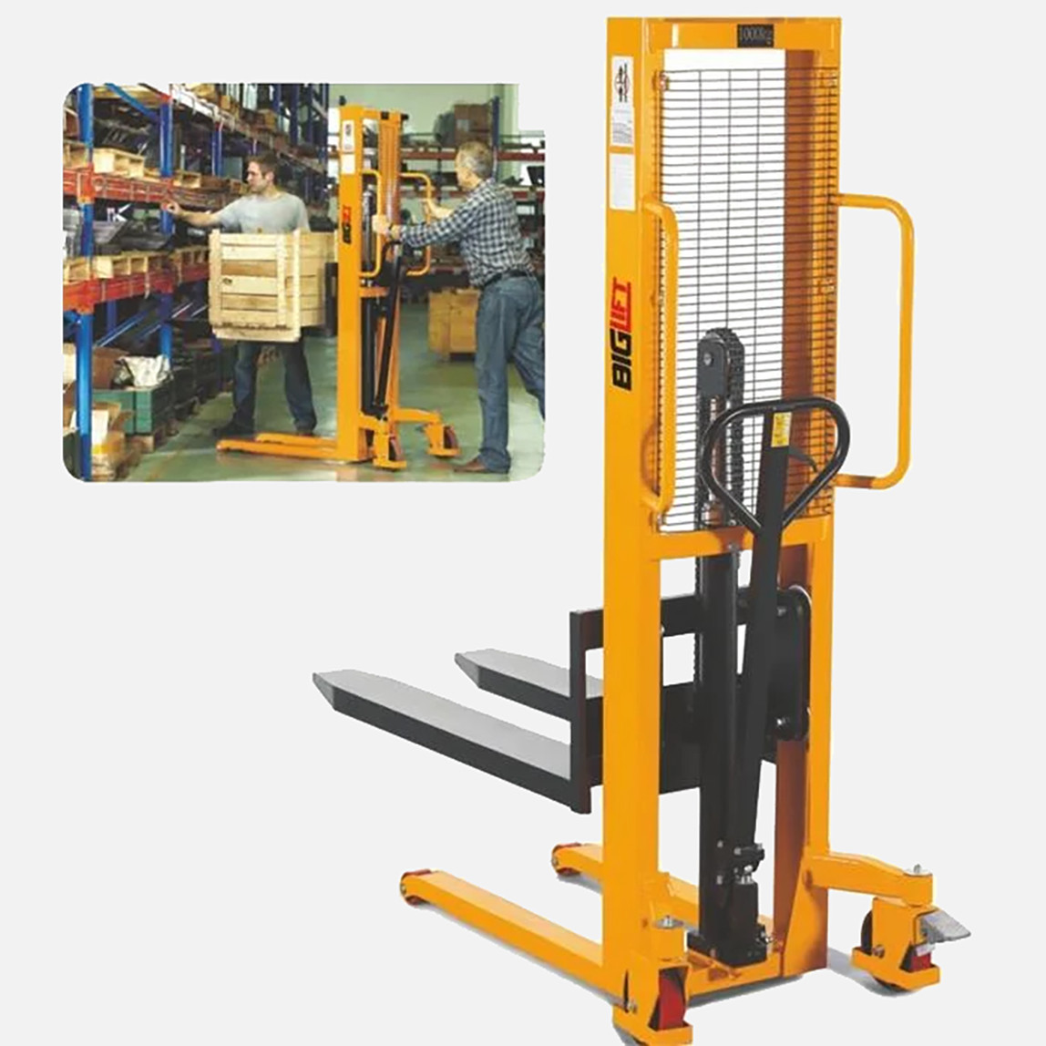    Biglift EFS-1030 Manuel İstif Makinesi 