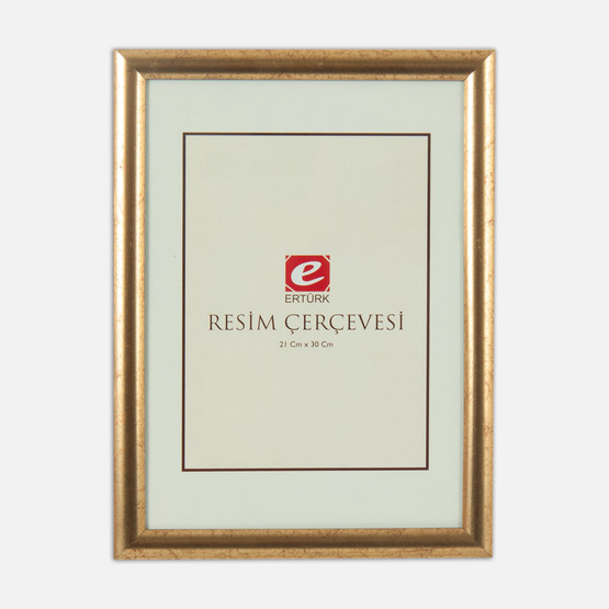 Ertürk Hazır Çerçeve 33 Luk Altın 30x42 cm 