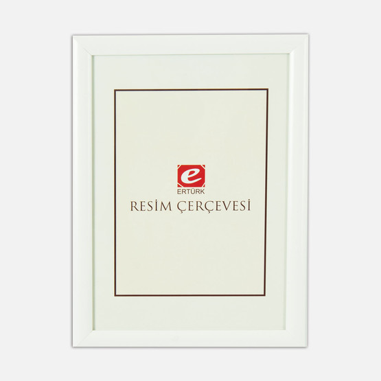 Ertürk Hazır Çerçeve 22 Lık Beyaz 13x18 cm 