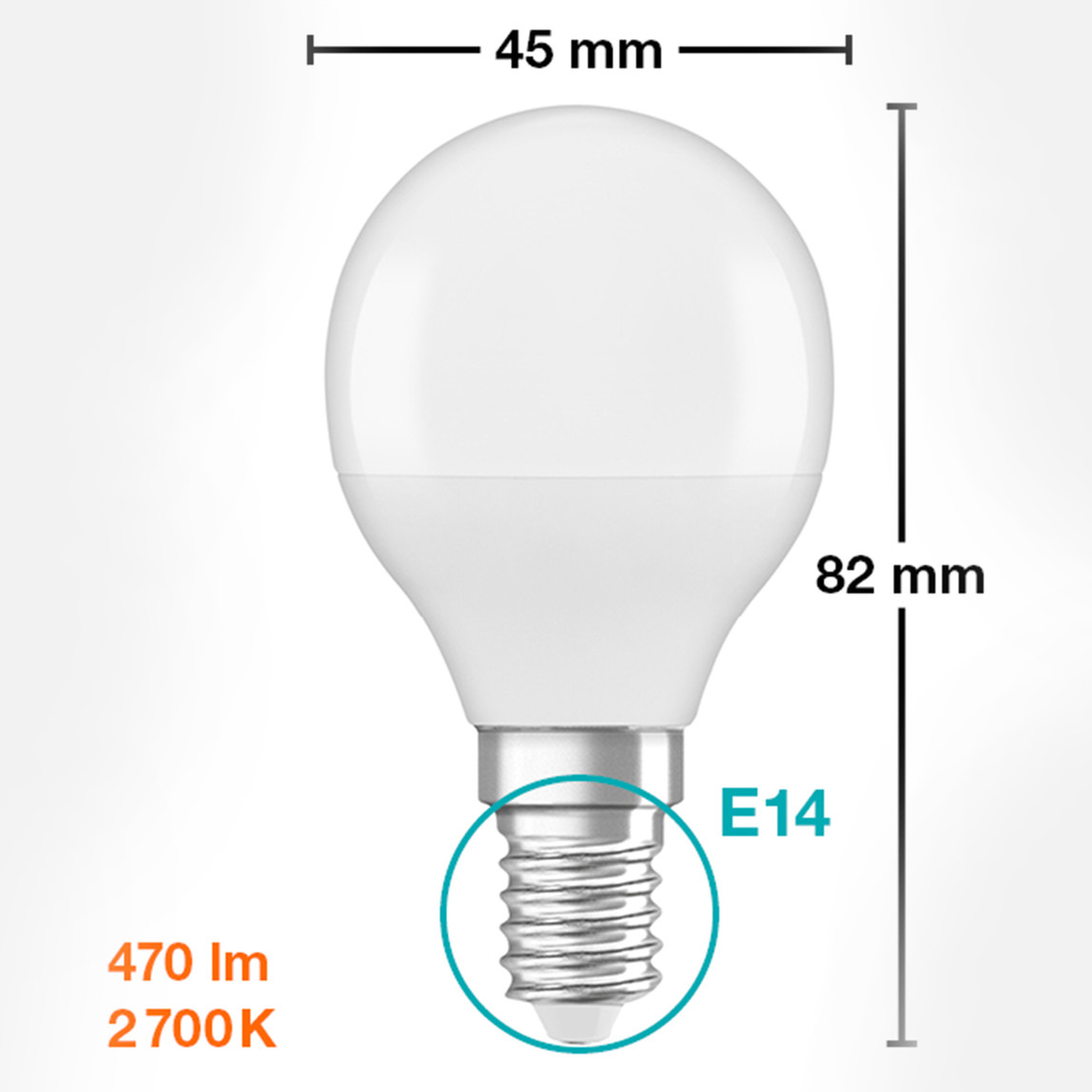    Osram ST CL P40 6.5 W Sarı Klasik E14 Duy Led Ampul   