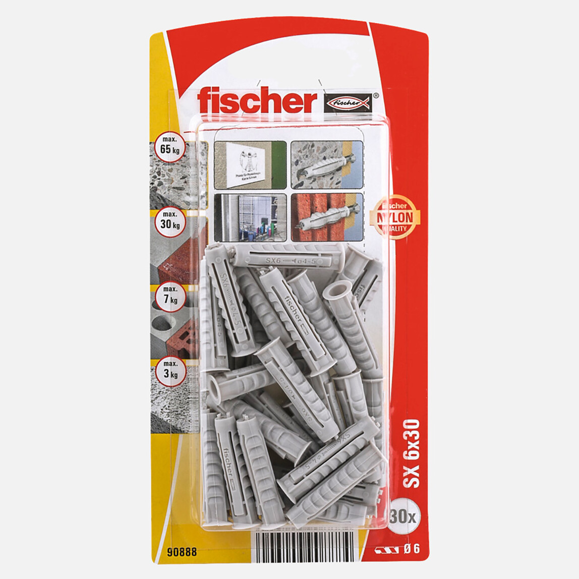    Fischer SX 6/30 Genleşen Dübel   
