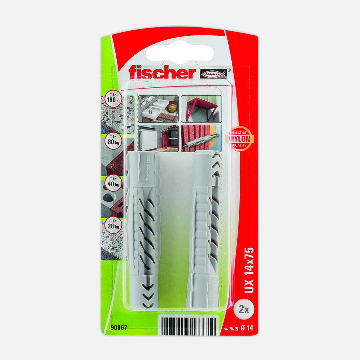    Fischer UX 14X75 Universal Dübel   