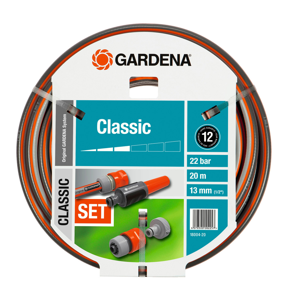    Gardena 18004-20 Classıc Hortum Seti 20 m  13 mm  