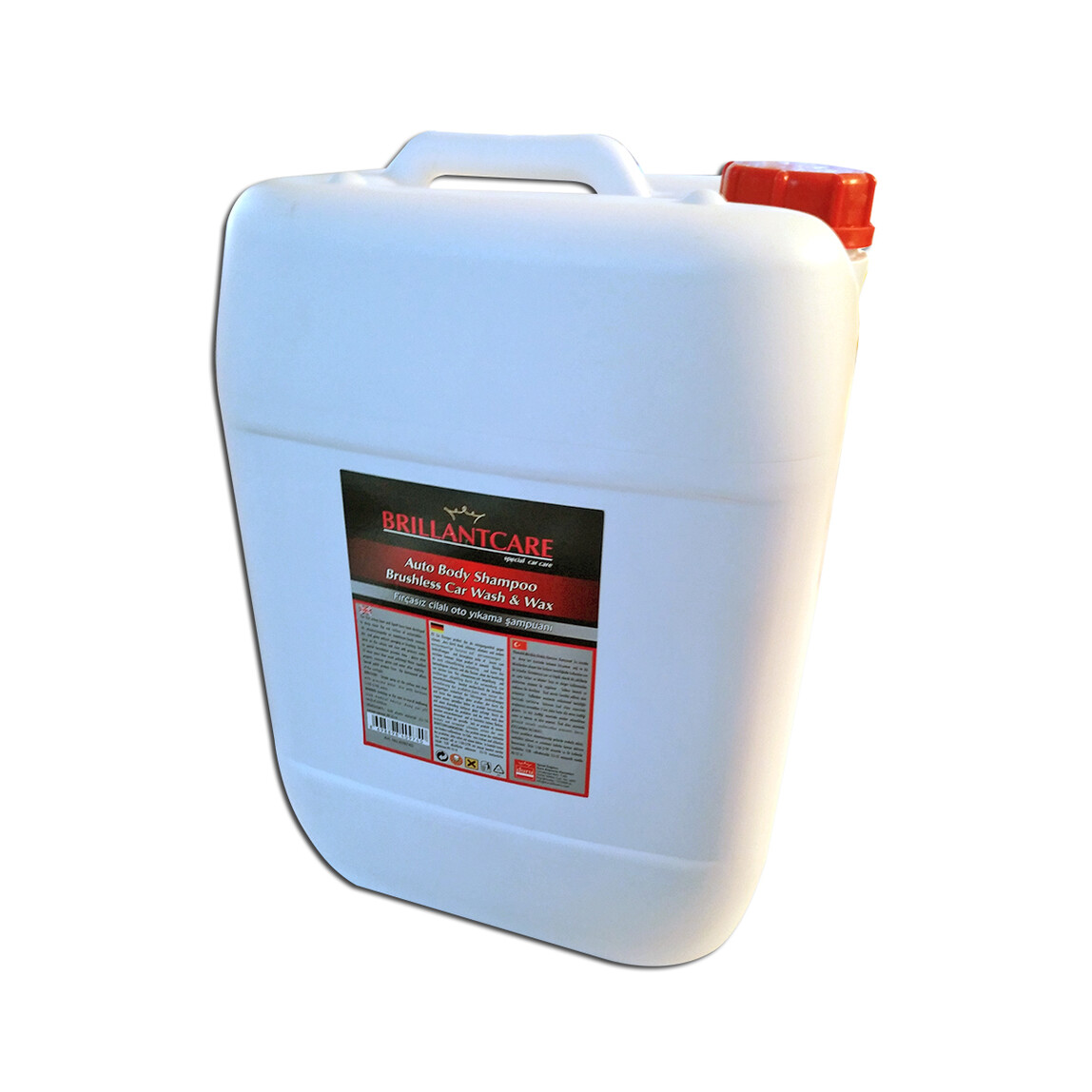    BrillantCare 25Kg 1/60 Fırçasız Yıkama Konsantre Cilalı Şampuan  