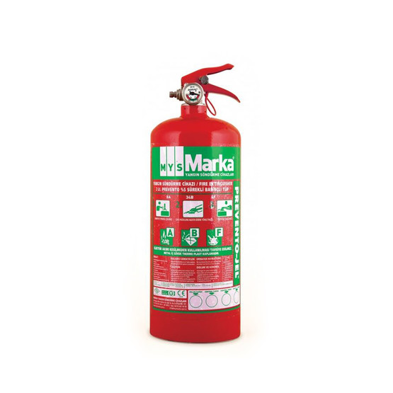 Marka 2 Lt.Yangın Tüpü Prevento-Jel  