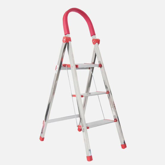 Stabilit Alüminyum 3 Basamak Katlanabilir Ev - Ofis Tipi Merdiven 