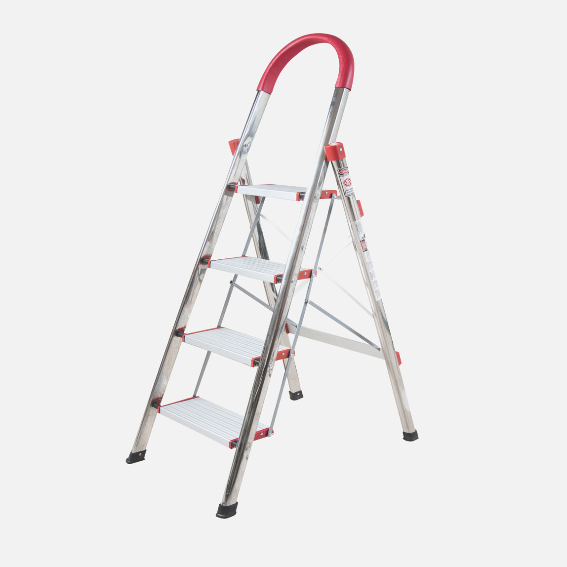    Stabilit Alüminyum 4 Basamak Katlanabilir Ev - Ofis Tipi Merdiven  