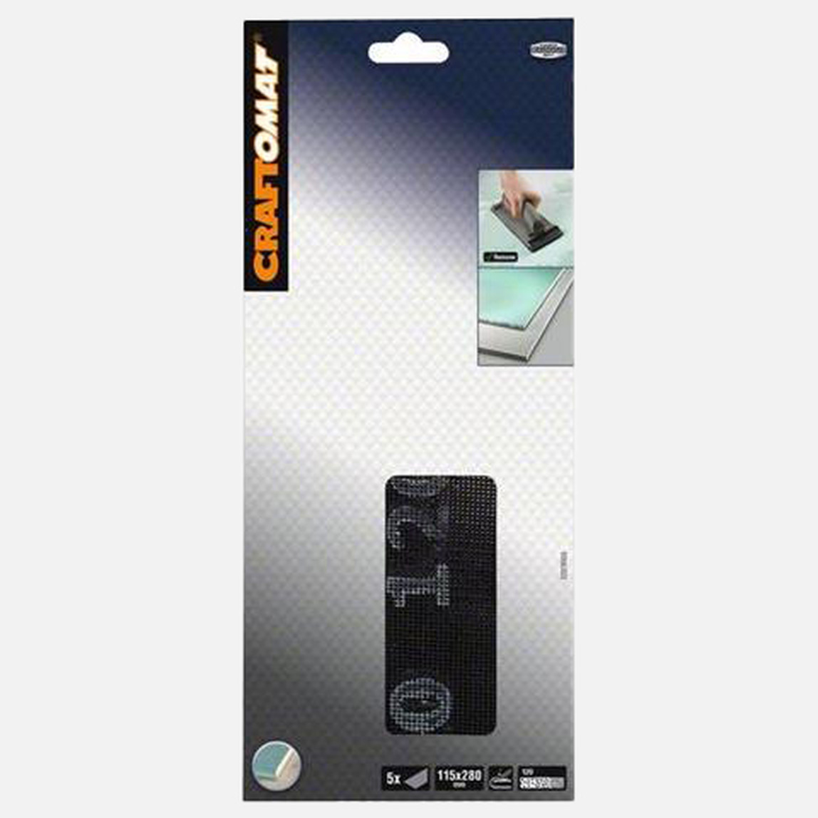    Craftomat -Sanding Screen 115x280 mm P120  