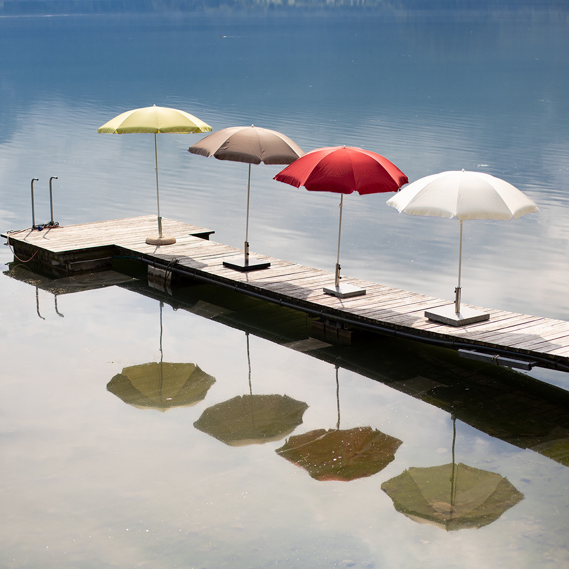    Sunfun Provence II Şemsiye Gri 200 cm  