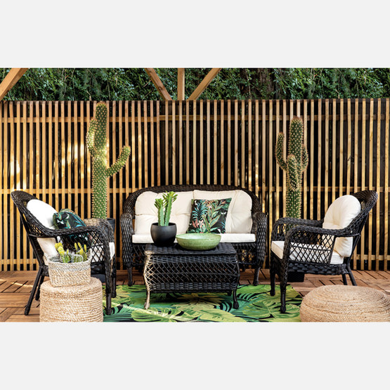 Sunfun Savannah Rattan Kahverengi Oturma Grubu