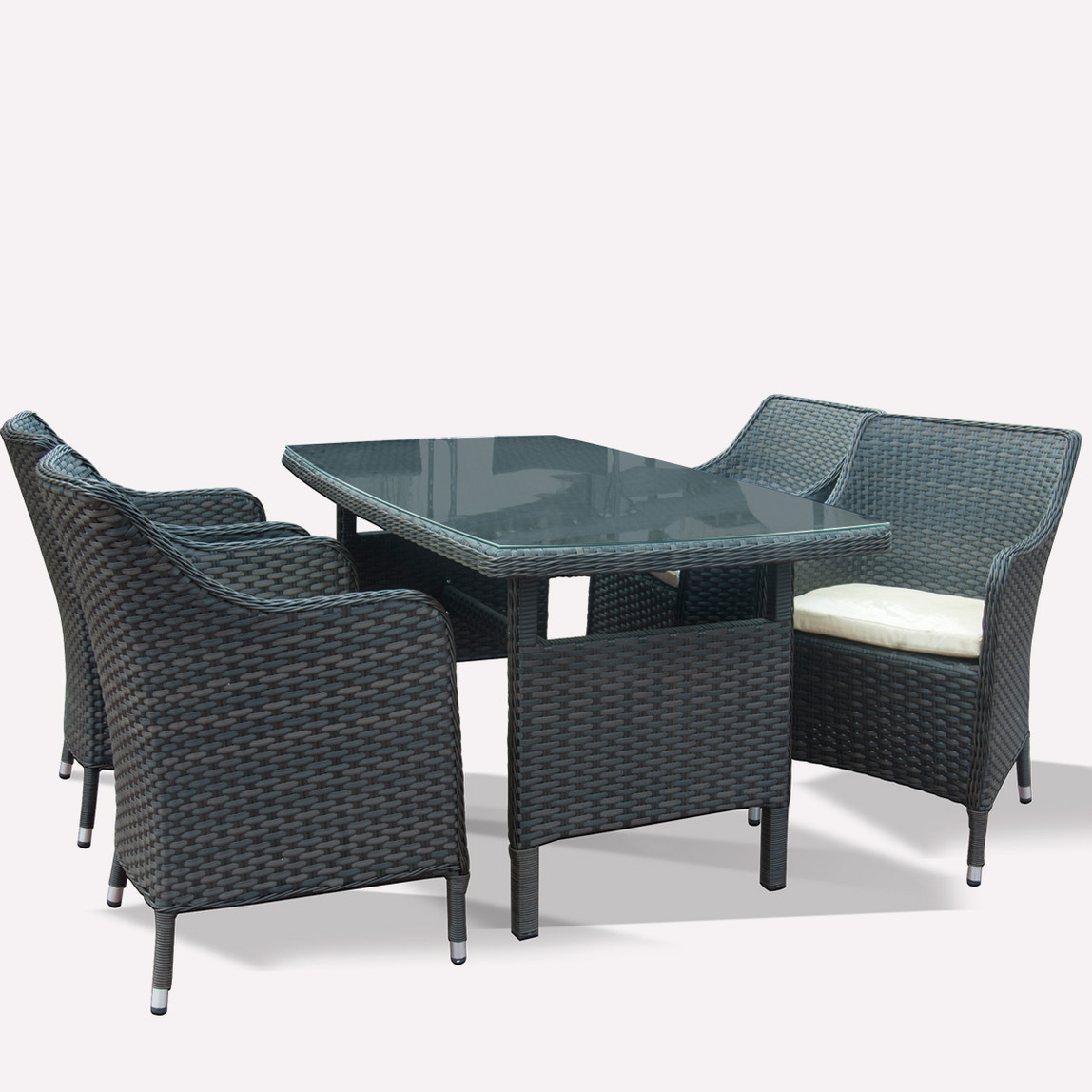    Sunfun Salta Rattan Yemek Grubu   