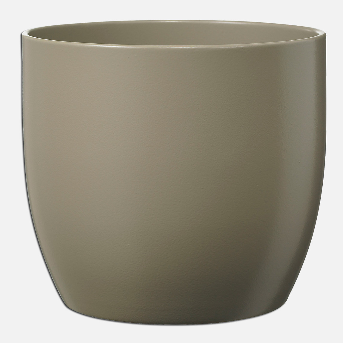    Basel Fashion Gri Saksı 12 cm 