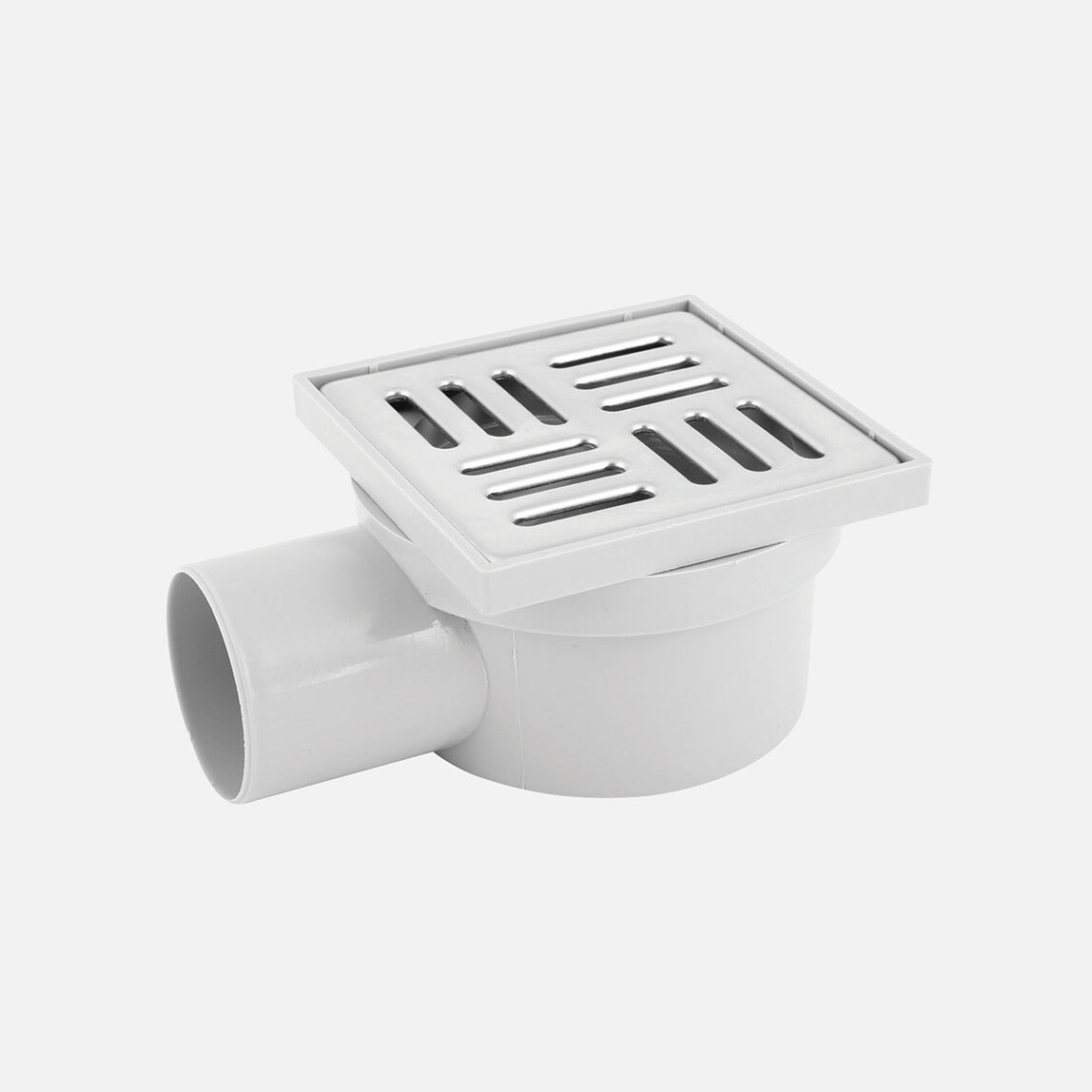    Adell 15X15X50 cm Paslanmaz Yer Sifonu Yandan Çıkışlı  