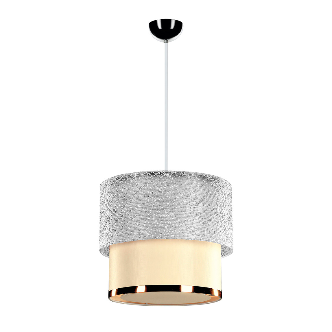    Modelsa Modelight Tekli E27 Cam Yuvarlak Tekli Modern Sarkıt Gri   