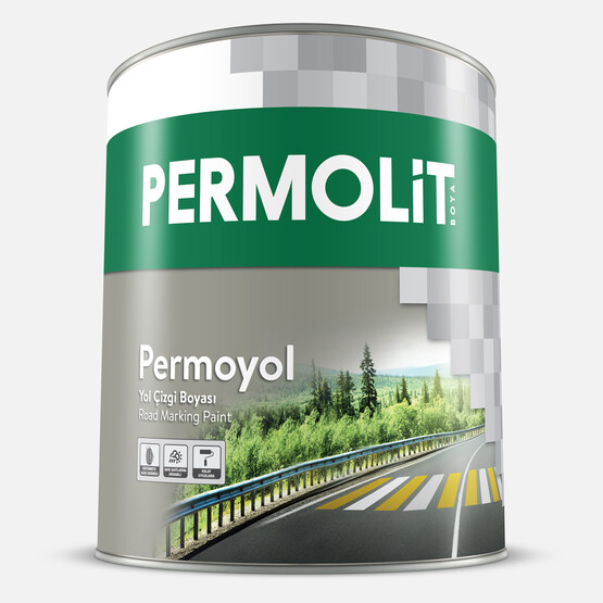 Permolit 2,5Lt Permolit Yol Çizgi Boyas Beyaz