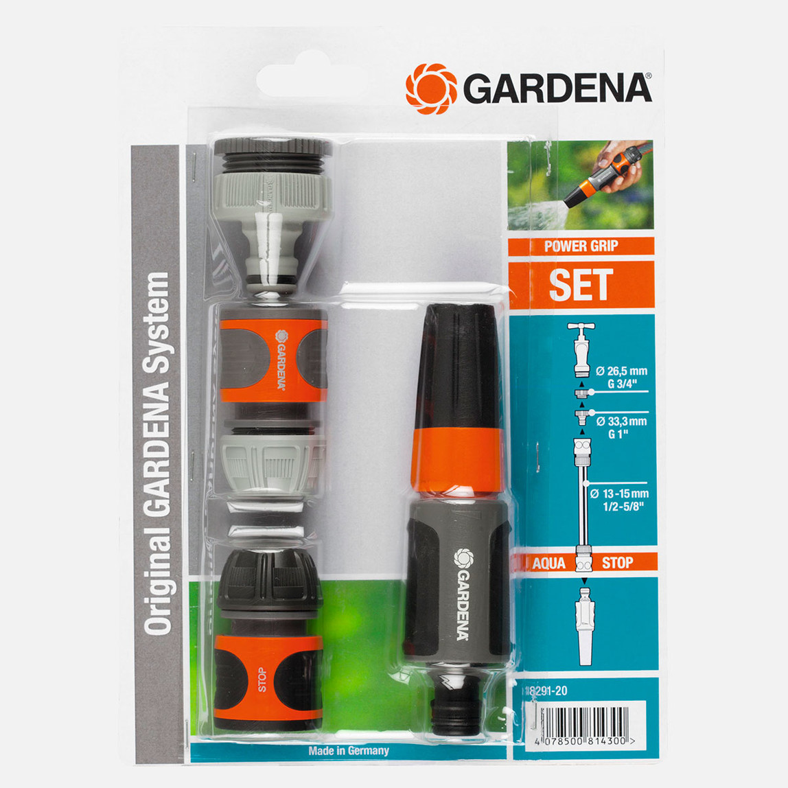    Gardena 18291-20 Hortum Aksesuar Seti 
