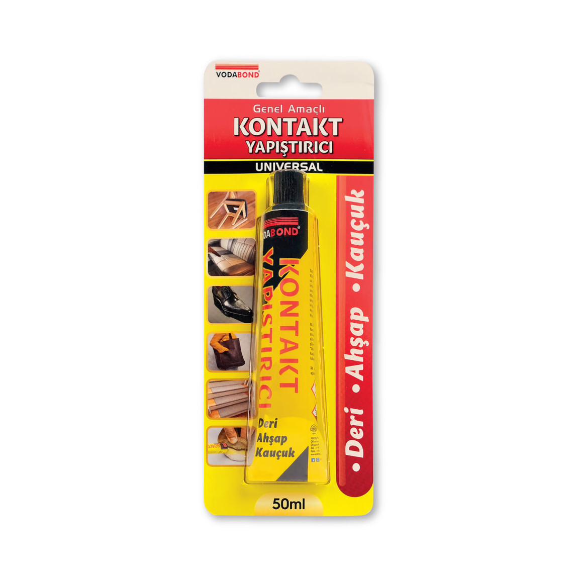    Vodabond Kontakt Yapıştırıcı 50 ML       
 
