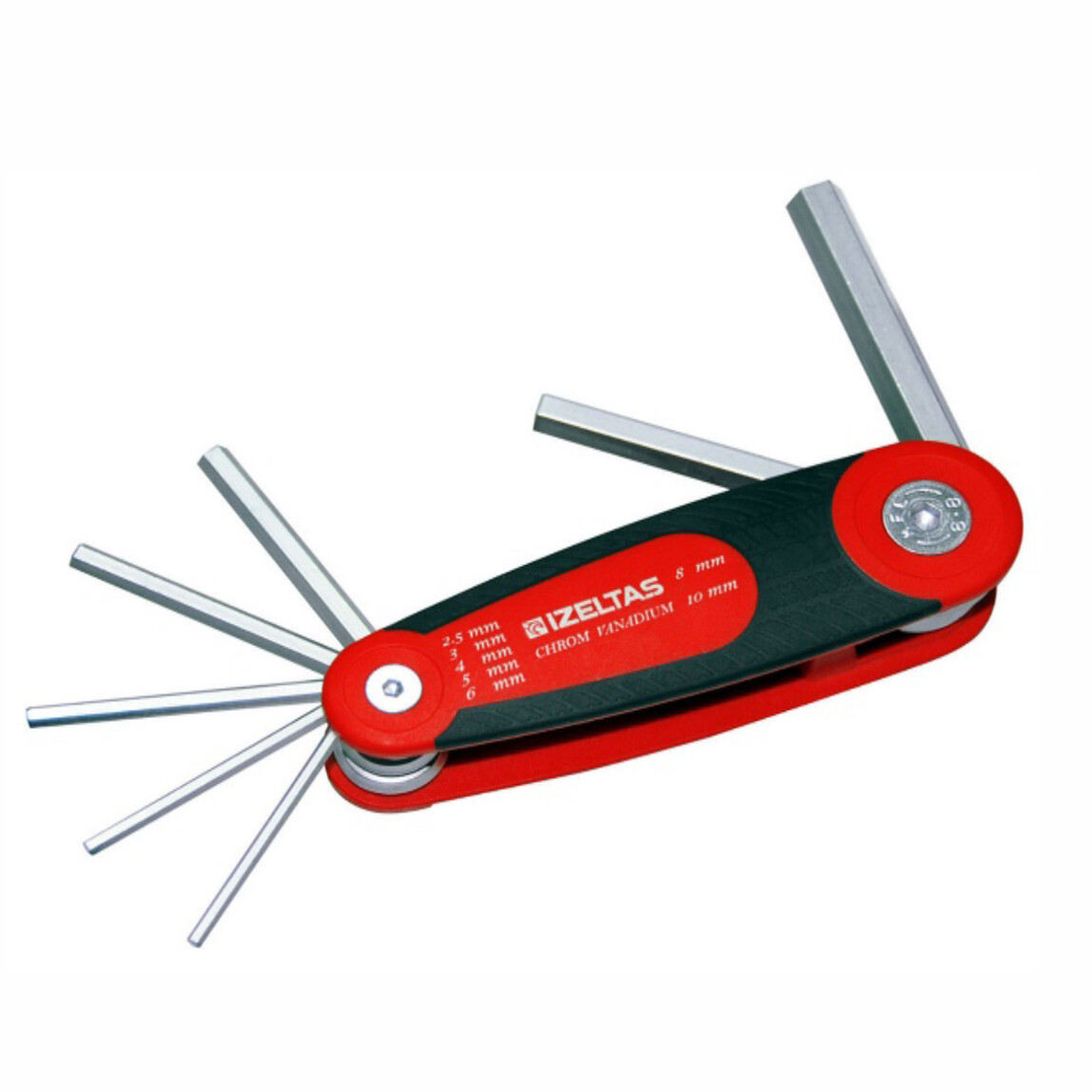    İzeltaş Allen Anahtar Tk.7'Li 2,5-10 Kaset    