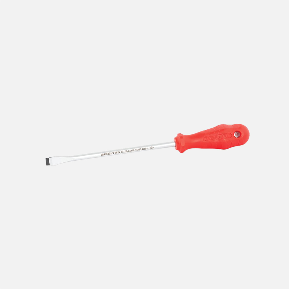    İzeltaş Düz Tornavida - Rod 6X125 mm   