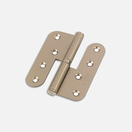 Adilon Okka Pomel Menteşe Oval 10cm, Çelik Sol 