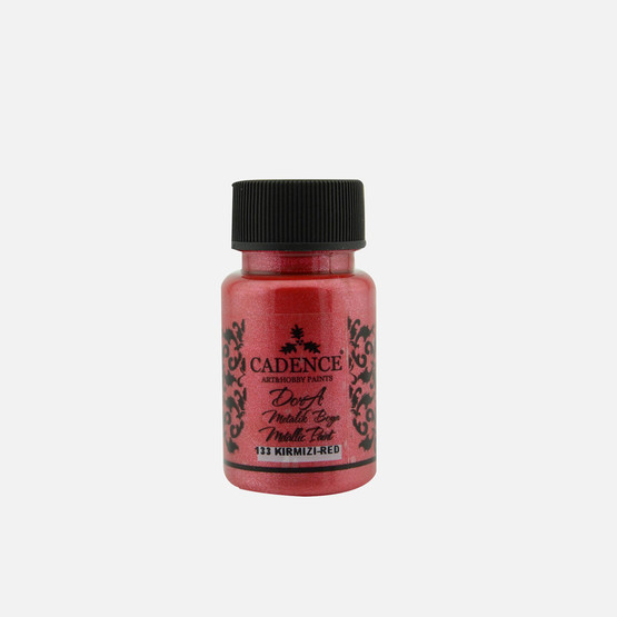 Cadence Dora Metalik Kırmızı 50 ml 