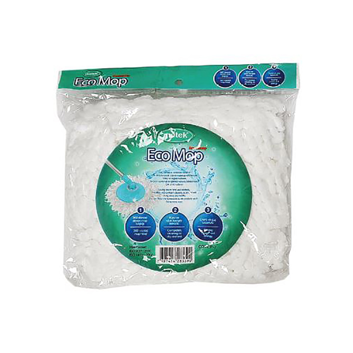    Motek P-3 Pratik Mikrofiber Yedek Mop Başlığı 