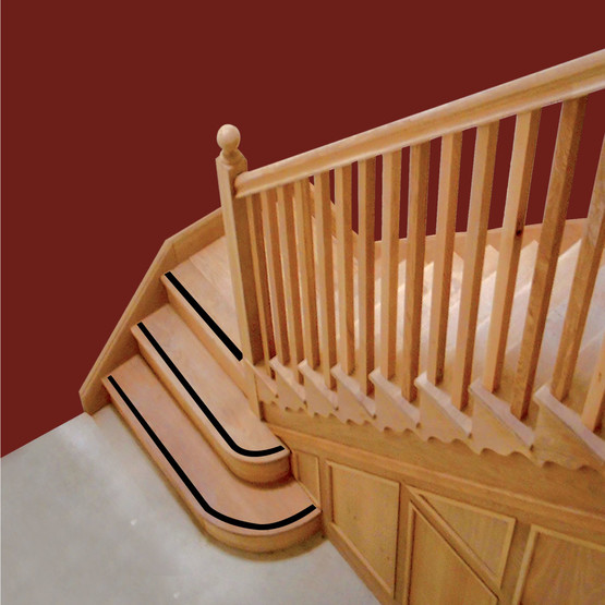 Vodaseal Merdiven Kaydırmazlık Bandı Siyah 25mmX15mt