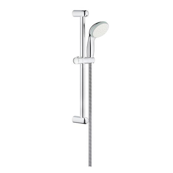 Grohe Vitalio Go 100 Shower Rail Set 1 Spray 600 mm 