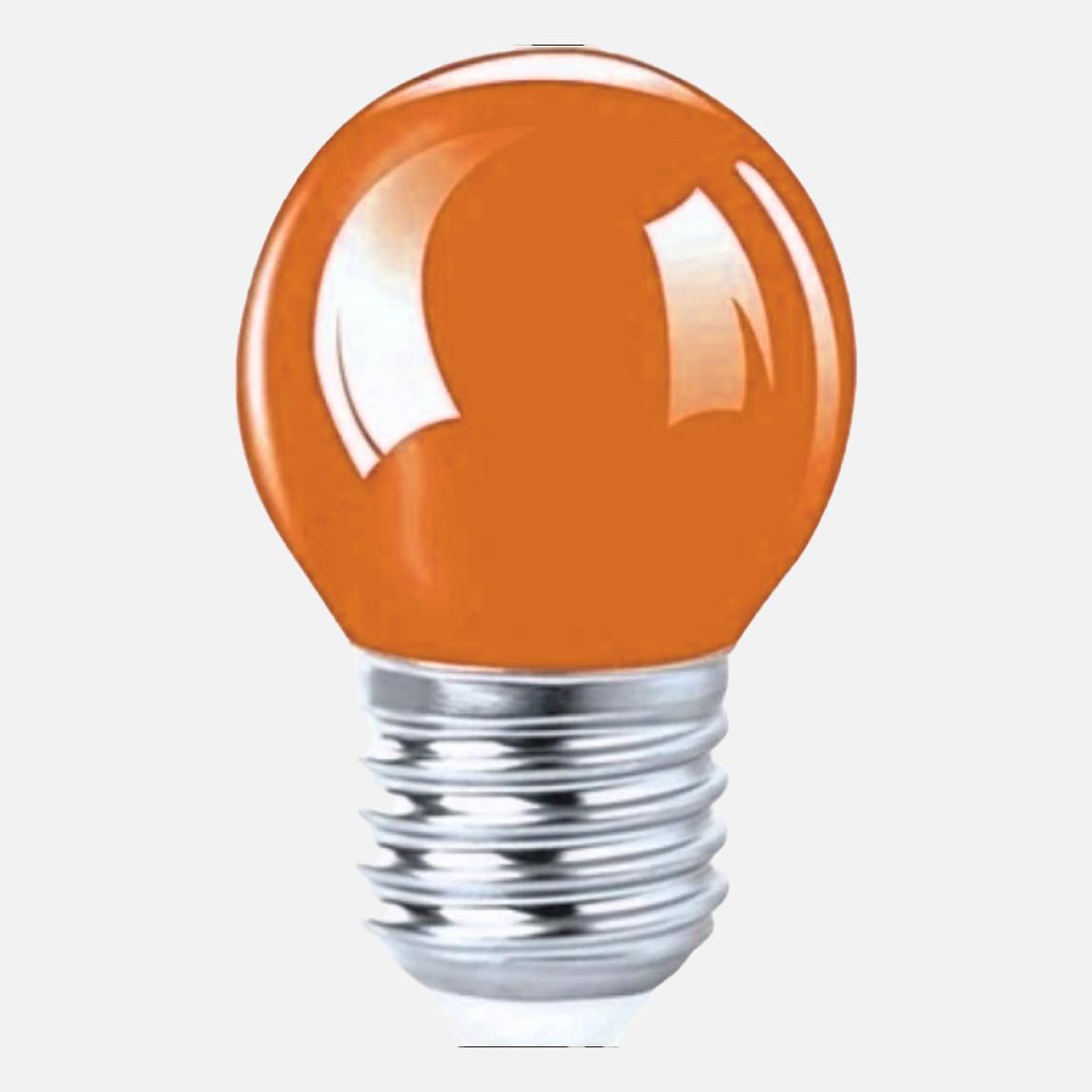    Ecolite Led Color Bulb 1 W Turuncu E27 LED Ampul 