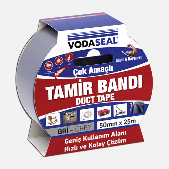 Vodasea Duck Tape Tamir Bandı Gri 50MMX25M
