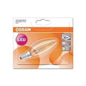 Osram Vintage 4 W Sarı Mum E14 Duy Led Ampul  
