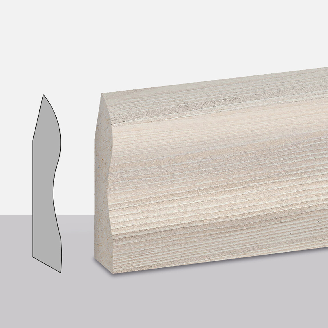    Yıldız Entegre Sümela Süpürgelik 6 cm 